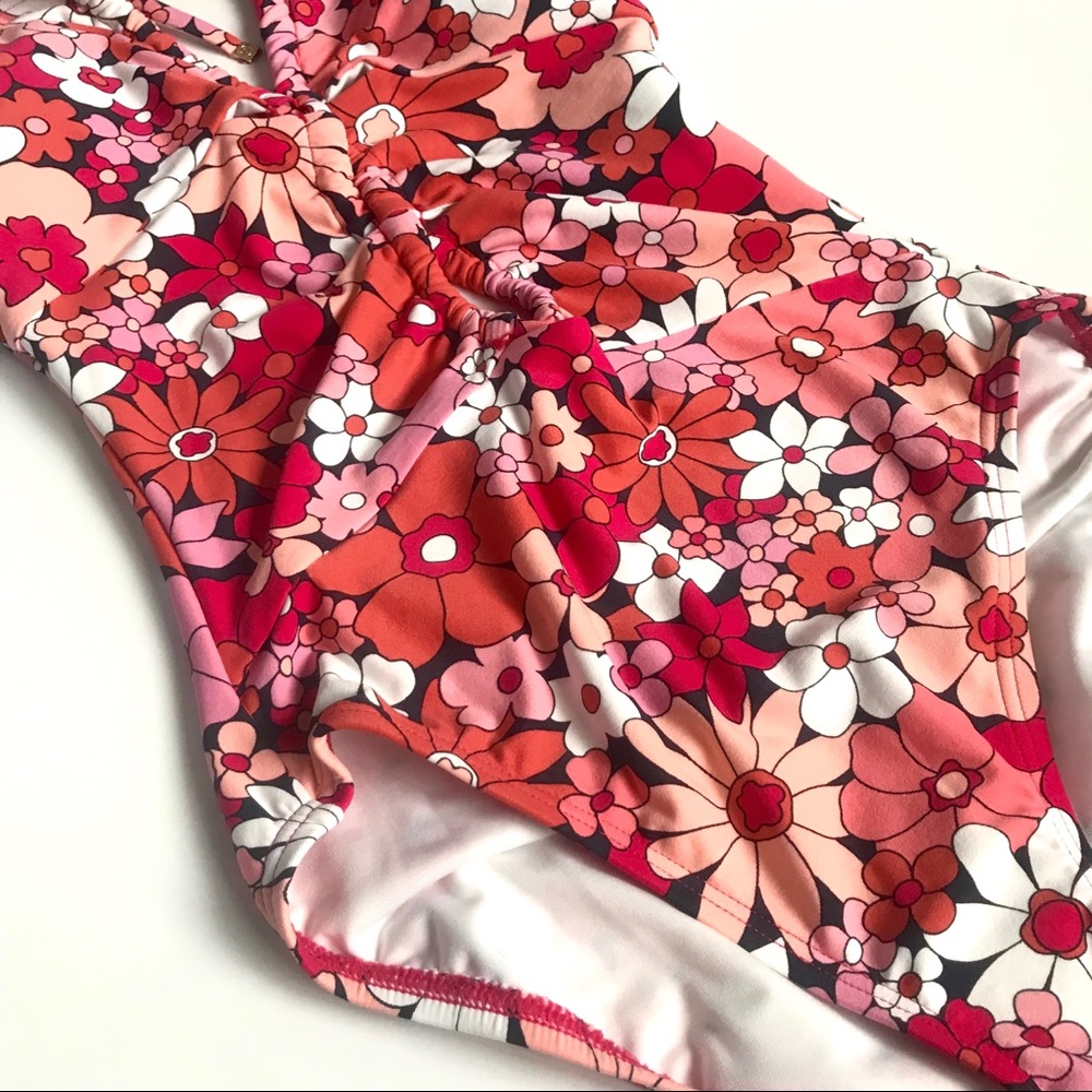 Michael Kors Women’s Floral Swimsuit - Picture 5 of 8